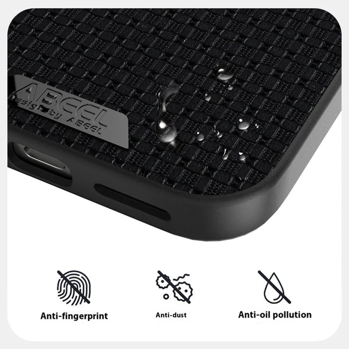 ABEEL For Google Pixel 9 Pro  /  Pixel 9 Magnetic Case Textured Micro-Embossing Back Cover - Black - 5