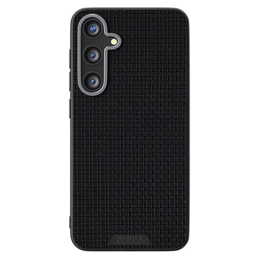 ABEEL For Samsung Galaxy S24 FE Magnetic Case Textured Micro-Embossing Back Cover - Black - 2