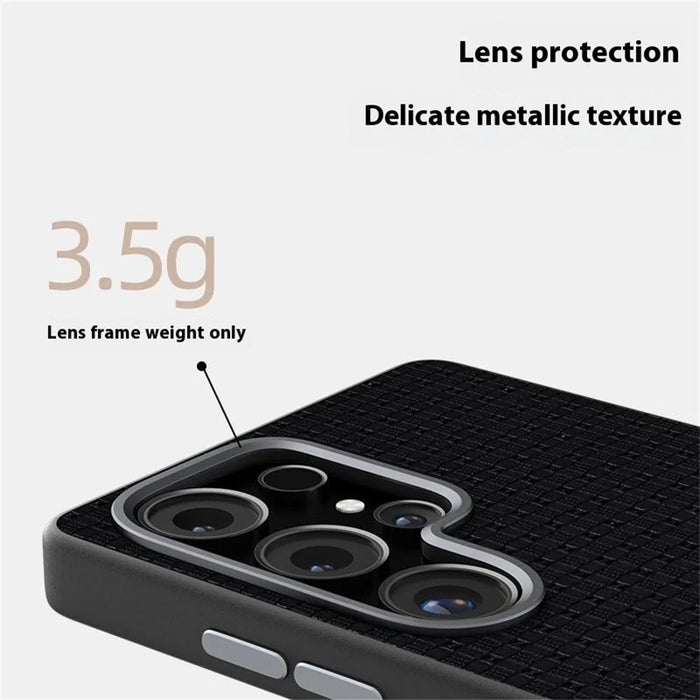 ABEEL For Samsung Galaxy S25 Ultra Magnetic Case Textured Micro-Embossing Back Cover - Green - 6
