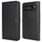 For Google Pixel 9 Pro XL Stand Case Shockproof Leather Wallet Phone Cover - Black - 1