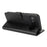 For Google Pixel 9 Pro XL Stand Case Shockproof Leather Wallet Phone Cover - Black - 3