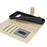 For Google Pixel 9 / 9 Pro Stand Case Shockproof Leather Wallet Phone Cover - Beige - 5