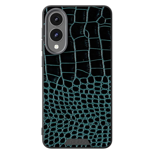 ABEEL For Samsung Galaxy S25 Edge Magnetic Case Crocodile Texture Micro-Embossing Back Cover - Green - 2