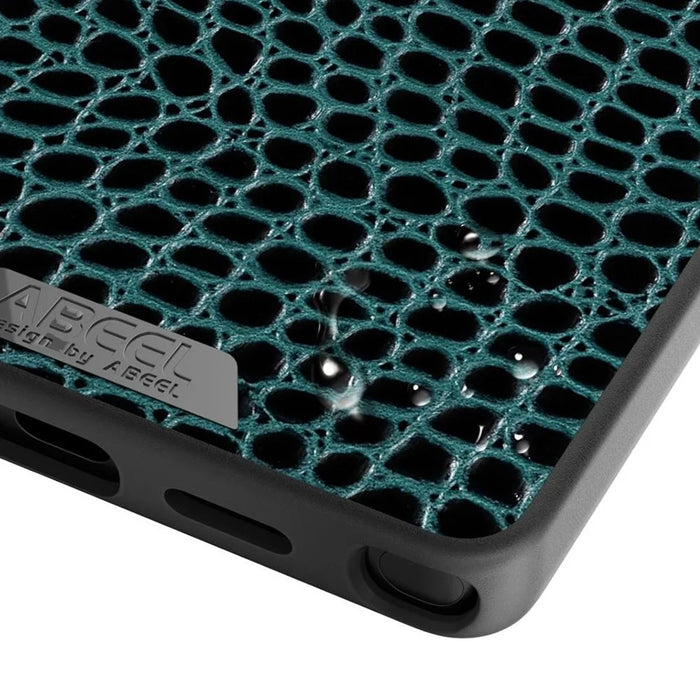 ABEEL For Samsung Galaxy S25+ Magnetic Case Crocodile Texture Micro-Embossing Back Cover - Green - 3