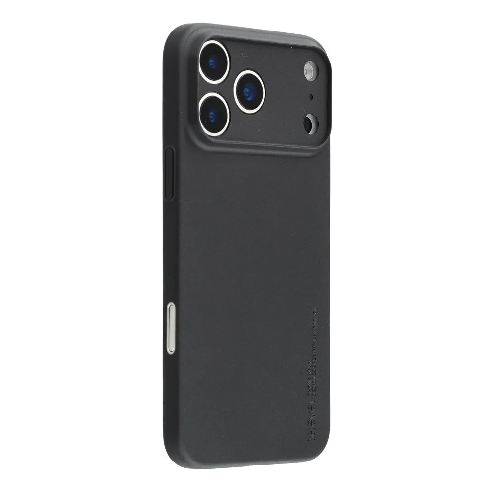 X-LEVEL Wings II Series For iPhone 17 Pro Case Hard PP Matte Phone Cover 0.18mm Ultra-Thin - Black - 1