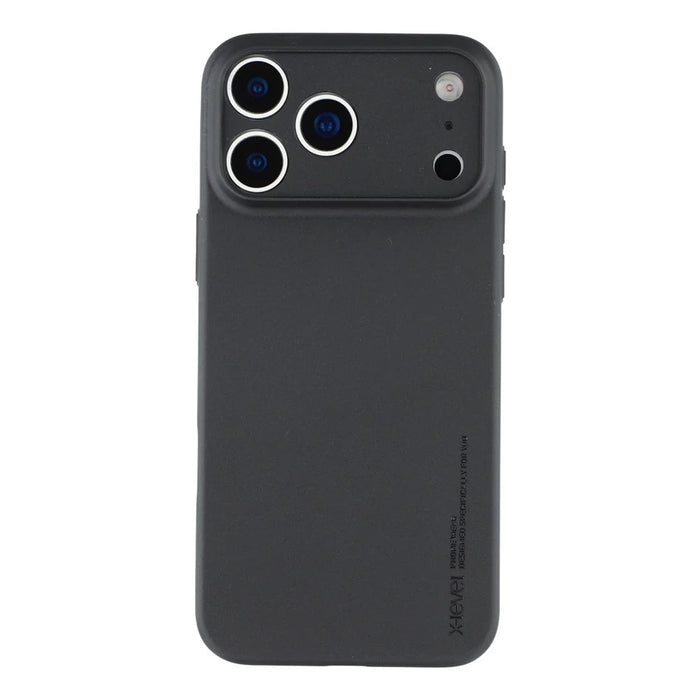 X-LEVEL Wings II Series For iPhone 17 Pro Case Hard PP Matte Phone Cover 0.18mm Ultra-Thin - Black - 3