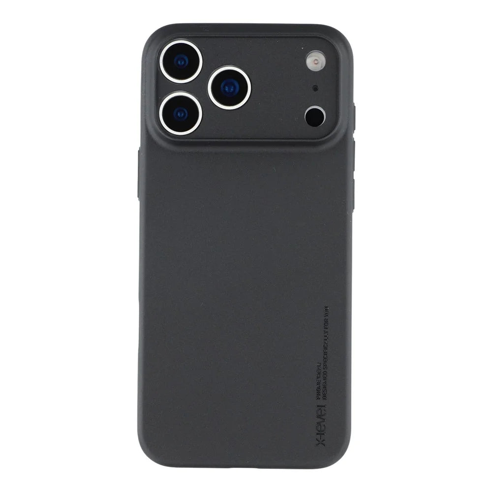 X-LEVEL Wings II Series For iPhone 17 Pro Max Case Hard PP Matte Phone Cover 0.18mm Ultra-Thin - Black - 3