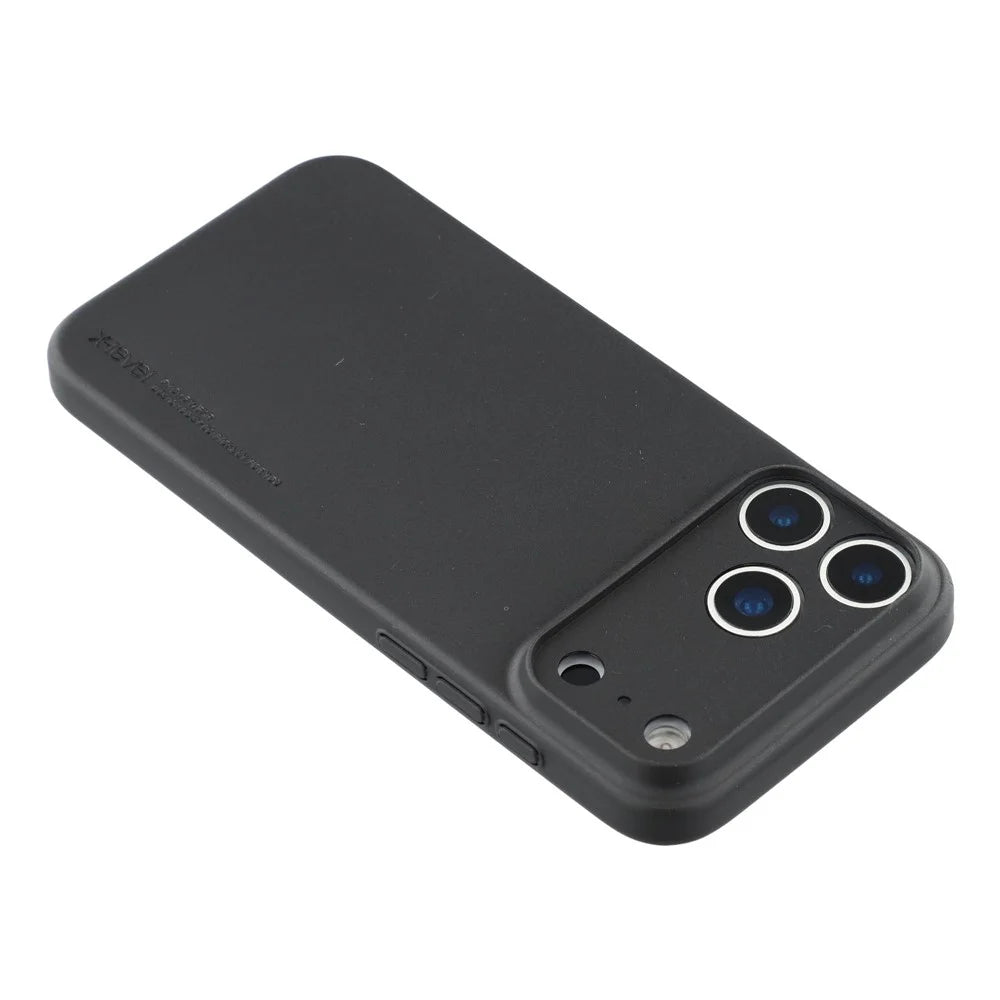 X-LEVEL Wings II Series For iPhone 17 Pro Max Case Hard PP Matte Phone Cover 0.18mm Ultra-Thin - Black - 4