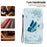 For Samsung Galaxy S25 FE Wallet Phone Case Anti-Drop Pattern Printing Leather Flip Cover with Strap - Blue Butterfly Flower - 6