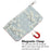 For Samsung Galaxy S25 FE Case Pattern Printing Leather Wallet Phone Cover with Wrist Strap - Magnolia - 4