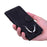 For Samsung Galaxy S25 FE Stand Case PU Leather Phone Cover Butterfly Printed - Black - 6