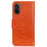 For OnePlus Nord CE5 5G / Ace 5 Racing 5G Case Nappa Texture Split Leather Wallet Phone Cover - Orange - 7
