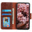 For OnePlus Nord 5 5G / Ace 5 Ultra 5G Case Nappa Texture Split Leather Wallet Phone Cover - Brown - 2