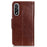 For OnePlus Nord 5 5G / Ace 5 Ultra 5G Case Nappa Texture Split Leather Wallet Phone Cover - Brown - 7
