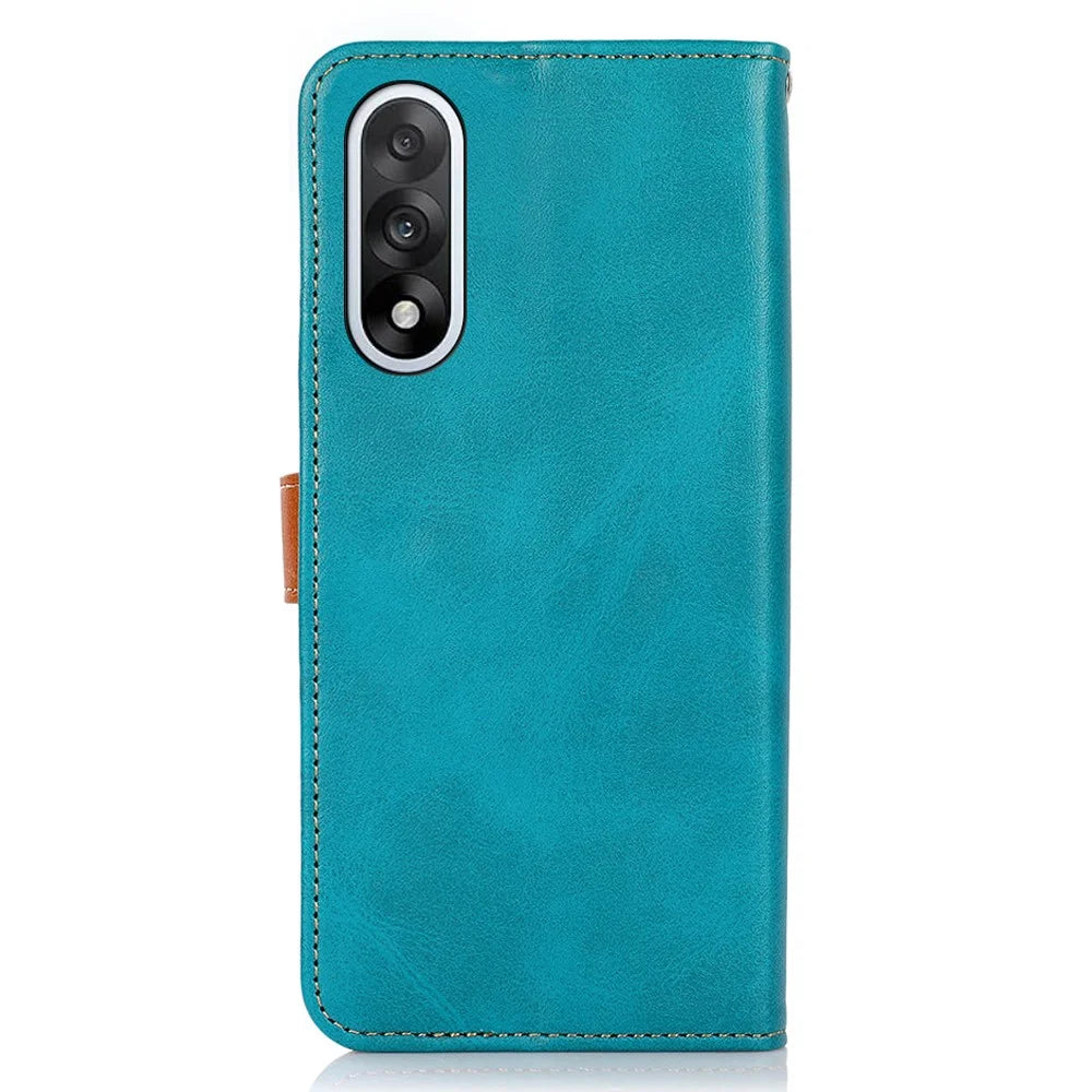 KHAZNEH For OnePlus Nord 5 5G / Ace 5 Ultra 5G Wallet Phone Case Stand Leather Flip Cover - Blue - 7