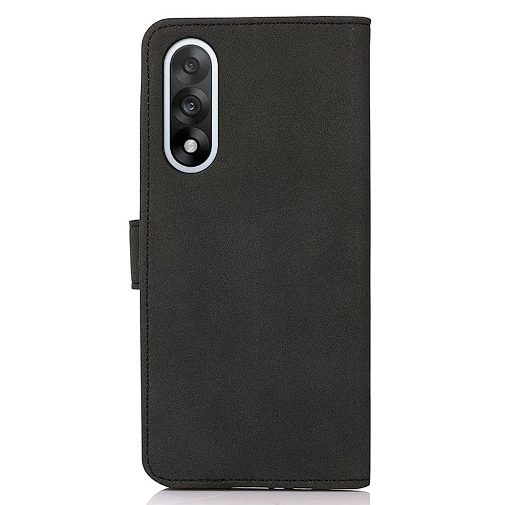 KHAZNEH For OnePlus Nord 5 5G / Ace 5 Ultra 5G Case PU Leather Wallet Stand Phone Cover - Black - 7