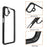For Samsung Galaxy A08 5G / A08 4G / A07 5G / A07 4G Case Shockproof PC + TPU Clear Back Phone Cover - 5