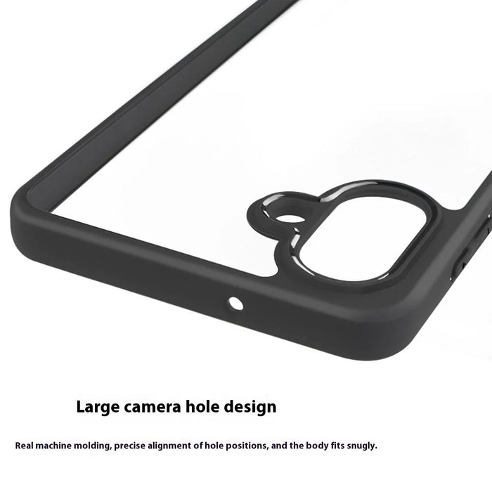 For Samsung Galaxy A08 5G / A08 4G / A07 5G / A07 4G Case Shockproof PC + TPU Clear Back Phone Cover - 7