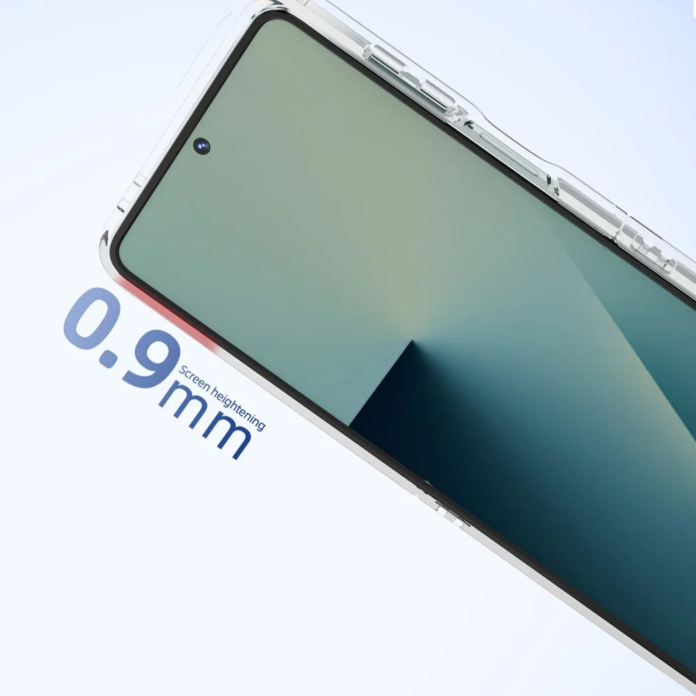 ABEEL For Samsung Galaxy Z Flip6 5G Magnetic Case Clear PC Anti Scratch Phone Cover - 5