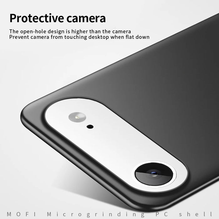 MOFI For iPhone Air Phone Case  Shield Matte Series Ultra Slim PC Protective Cover - Black - 3