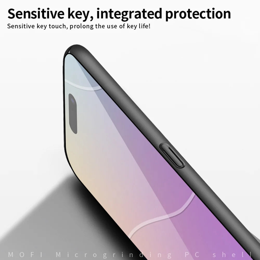 MOFI For iPhone 17 Pro Phone Case  Shield Matte Series Ultra Slim PC Protective Cover - Black - 2