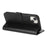For iPhone 15 Plus / 14 Plus Stand Case Shockproof Leather Wallet Phone Cover - Black - 4