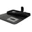 For iPhone 16 Stand Case Shockproof Leather Wallet Phone Cover - Black - 5