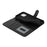 For iPhone 15 Stand Case Shockproof Leather Wallet Phone Cover - Black - 5