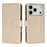 For iPhone 18 Pro Max / 17 Pro Max Stand Case Shockproof Leather Wallet Phone Cover - Beige - 1