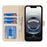 For iPhone 17e / 16e Stand Case Shockproof Leather Wallet Phone Cover - Beige - 2
