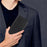 For Samsung Galaxy S25 Stand Case Shockproof Leather Wallet Phone Cover - Black - 7