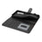 For Samsung Galaxy S25+ Stand Case Shockproof Leather Wallet Phone Cover - Black - 5