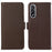 ABEEL For OnePlus Nord 5 5G / Ace 5 Ultra 5G Case Litchi Texture Leather RFID Blocking Phone Cover - Brown - 1