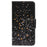 For Samsung Galaxy S23+ Cross Texture PU Leather Shockproof Phone Case Pattern Printing Wallet Stand Folio Flip Cover - Shattered Stars - 7