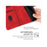 For Samsung Galaxy A05 4G Case Leather Wallet Phone Cover with Straw Hat Magnetic Clasp - Red - 6