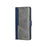 For Samsung Galaxy A05 4G Case Contrast Color Wallet Leather Phone Cover - Blue + Grey - 7