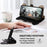 For Samsung Galaxy A36 5G Case Cute Raccoon Design PU Leather Phone Cover with Wrist Strap - Black - 3