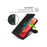For Samsung Galaxy A36 5G Case Leather Wallet Phone Cover with Straw Hat Magnetic Clasp - Black - 5