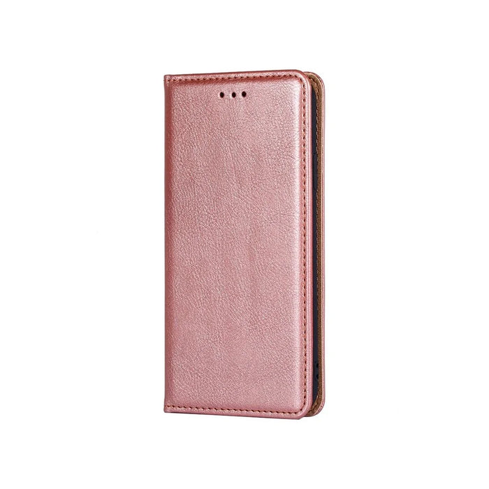 For Samsung Galaxy A36 5G Case Wallet PU Leather Magnetic Auto-Absorbed Phone Cover - Rose Gold - 6