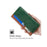 For Samsung Galaxy A36 5G Case Contrast Color Wallet Leather Phone Cover - Light Brown + Green - 4