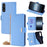 For OnePlus Nord 5 5G / Ace 5 Ultra 5G Case PU Leather Wallet Stand Phone Cover with Crossbody Shoulder Strap - Blue - 1