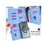 For OnePlus Nord 5 5G / Ace 5 Ultra 5G Case PU Leather Wallet Stand Phone Cover with Crossbody Shoulder Strap - Blue - 5