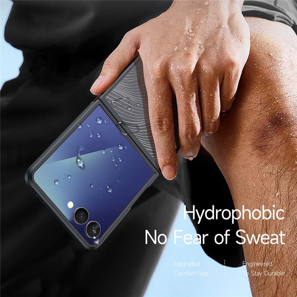 DUX DUCIS Aimo Series For Samsung Galaxy Z Flip7 5G Case TPU + PC Matte Anti Drop Phone Cover without Glass - 5