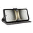 For TECNO Spark 40 4G Case Wallet RFID Blocking PU Leather Phone Cover Stand with Strap - Black - 4