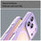 For iPhone 17 Pro Magnetic Case Compatible with MagSafe TPU + PC Phone Back Cover - Purple - 6