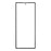 For Samsung Galaxy Z Fold6 5G F956 Front Screen Glass Lens + OCA Adhesive Part (Small Screen) (without Logo) - 1