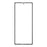 For Samsung Galaxy Z Fold6 5G F956 Front Screen Glass Lens + OCA Adhesive Part (Small Screen) (without Logo) - 2