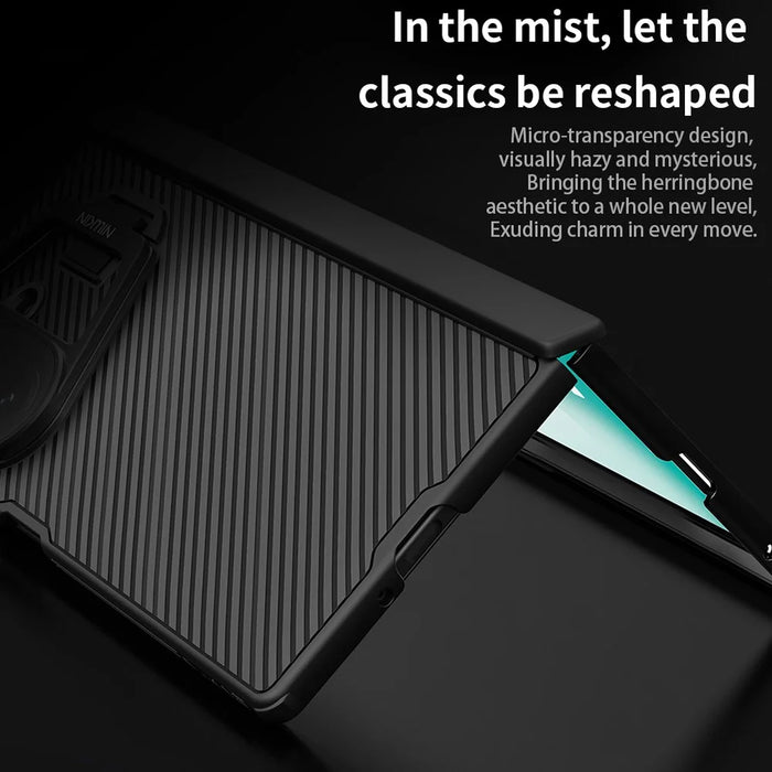 NILLKIN CamShield Prop Series For Samsung Galaxy Z Fold7 5G Case PC Phone Cover with Clear Camera Lid - 3