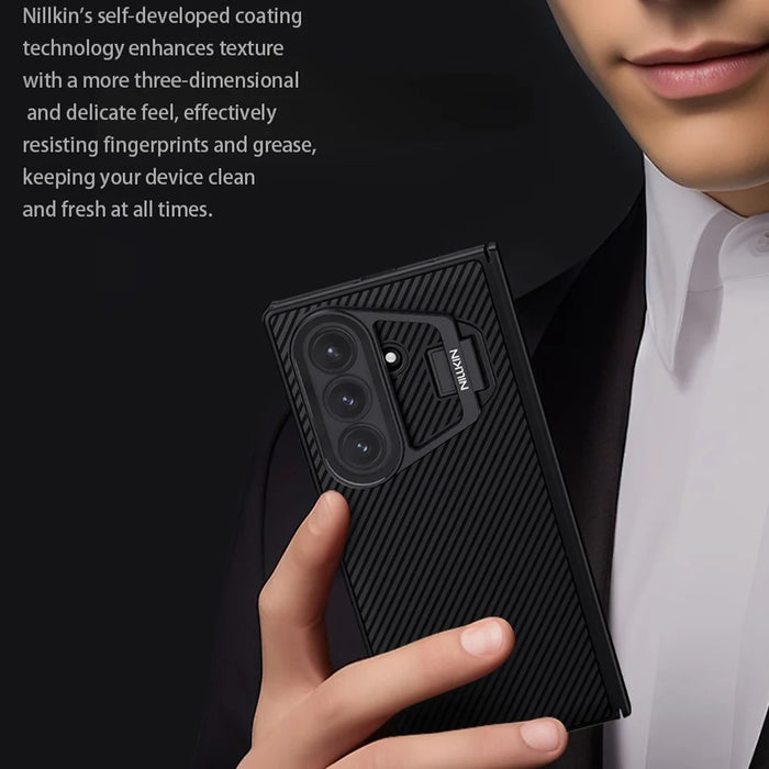NILLKIN CamShield Prop Series For Samsung Galaxy Z Fold7 5G Case PC Phone Cover with Clear Camera Lid - 4