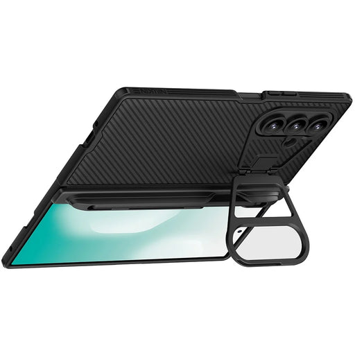 NILLKIN CamShield Prop Series For Samsung Galaxy Z Fold7 5G Case PC Phone Cover with Clear Camera Lid  /  Stylus Pen - 2